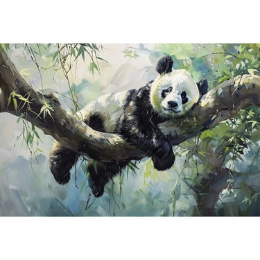 Panda Acrylic canvas
